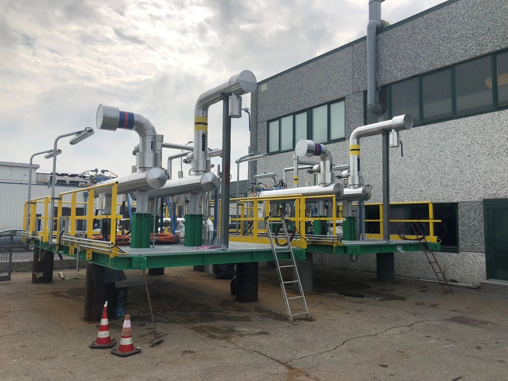 Portfolio 4 Skid raffineria di gas